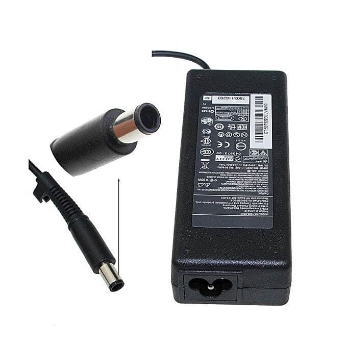 HP 18.5V 3.5A 65W Laptop Adapter – Big Pin Charger (7.4mm × 5.0mm)