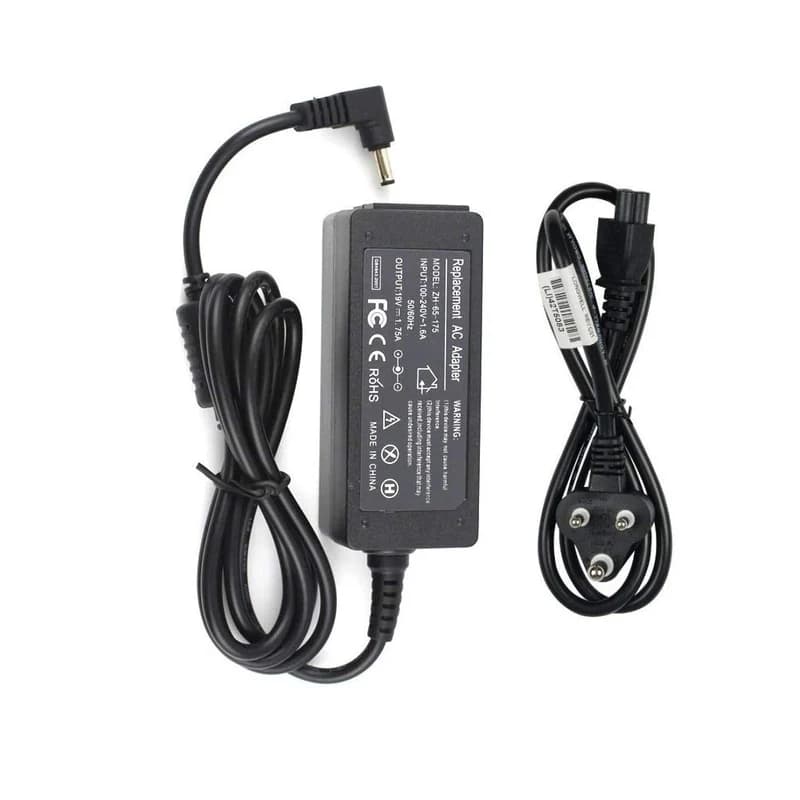 Asus 19V 1.75A 33W AC Power Adapter – Small Pin Charger (4.0mm × 1.35mm)